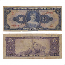 Cédula C-024 50 Cruzeiros 1943 UTG