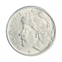 Moeda V-302 10 Centavos 1978 SOB Aço Inox Ø23mm 4,2gr.