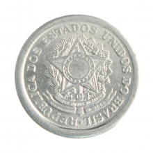 Moeda V-265 20 Centavos 1958 FC Alumínio Ø19mm 1,4gr.