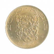 Moeda P-719 2000 Réis 1932 SOB Prata 0.500 Ø26mm 8gr.*