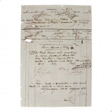 Importação Via N.817 Rio Grande do Sul Brasil América 1875