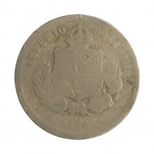 Moeda V-004 100 Réis 1874 UTG  Cupro Níquel Ø27mm 10gr.*