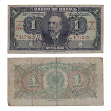 Cédula C-001 1 Cruzeiro 1944 BC