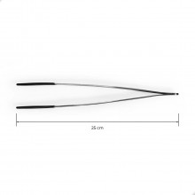 Pinça de Metal com Ponta Emborrachada - 25CM