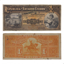 Cédula R-076 1 Mil Réis 1918 Autografada MBC