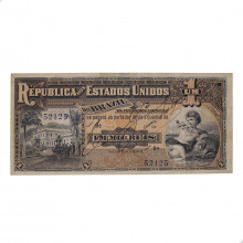 Cédula R-076 1 Mil Réis 1918 Autografada MBC+