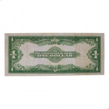 Cédula P#342.2 1 Dollar 1923 Letra A Certificado Prata Selo Azul Estados Unidos América MBC