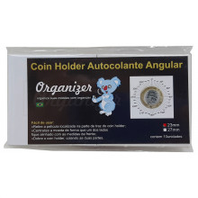 Coins Holder Autocolante Angular 23mm