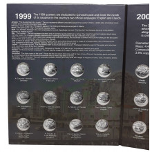Álbum Encarte para Série Millennium Canadá 1999-2000
