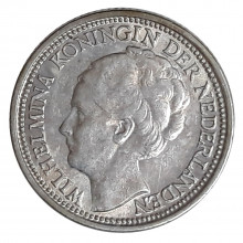 Km#163 10 Cents 1938 SOB Holanda Europa