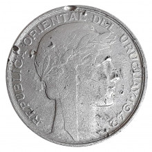 20 Centésimos 1942 S MBC Uruguai América