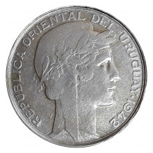 20 Centésimos 1942 S FC Uruguai América