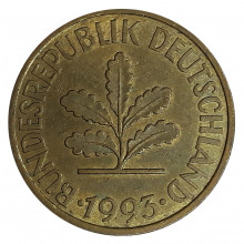 10 Pfennig 1993 G MBC Alemanha Europa