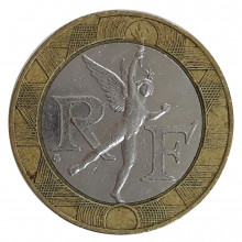 10 Francs 1989 MBC França Europa