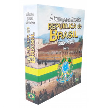 Álbum para Moedas República do Brasil 1889 - 1942 Réis