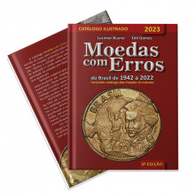 Catálogo Moedas com Erros do Brasil 1942-2022 3ª edição Lucimar e Edil