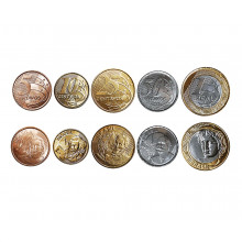 Set 5 Moedas Real 2016 FC