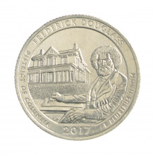 Quarter Dollar 2017 P FC District of Columbia: Frederick Douglass