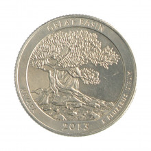 Quarter Dollar 2013 D FC Nevada: Great Basin