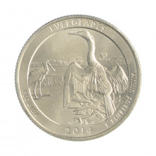 Quarter Dollar 2014 P FC Florida: Everglades