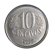 10 Centavos 1995 MBC+
