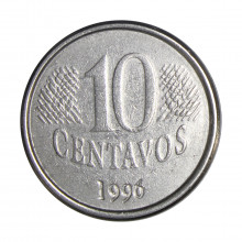 10 Centavos 1996 MBC+