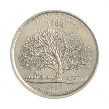 Quarter Dollar 1999 P SOB/FC Connecticut
