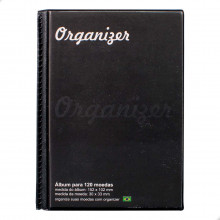 Álbum para 120 Moedas Compacto 15x11