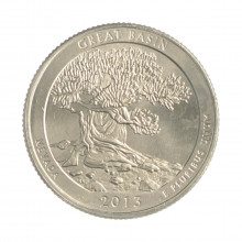 Quarter Dollar 2013 P SOB Nevada: Great Basin