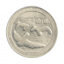 Quarter Dollar 2017 P SOB Iowa: Effigy Mounds