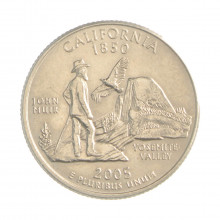 Quarter Dollar 2005 P SOB Califórnia