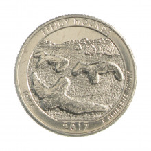 Quarter Dollar 2017 D SOB/FC Iowa: Effigy Mounds