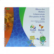 Álbum dos Blisters Moedas Olimpíadas Rio 2016