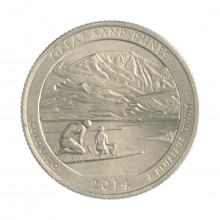 Quarter Dollar 2014 P SOB/FC Colorado: Great Sand Dunes