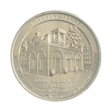 Quarter Dollar 2016 P SOB/FC West Virgínia: Harpers Ferry