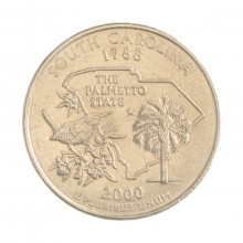 Quarter Dollar 2000 P MBC+ South Carolina