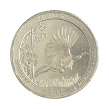 Quarter Dollar 2015 P MBC+ Louisiana: Kisatchie