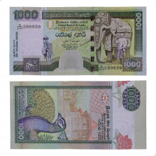 P#120 1000 Rupees 2006 FE Sri Lanka Ásia