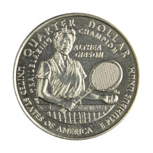 Moeda KM#807 Quater Dollar American Woman Althea Gibson 2025 D FC USA América Cupro-níquel Ø24,26mm 5,67gr.