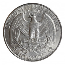 Quarter Dollar 1996 P MBC+ Washington Quarter EUA América
