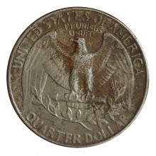 Quarter Dollar 1984 D MBC Washington Quarter EUA América