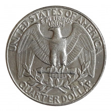 Quarter Dollar 1984 D MBC+ Washington Quarter EUA América
