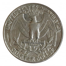 Quarter Dollar 1982 P MBC Washington Quarter EUA América