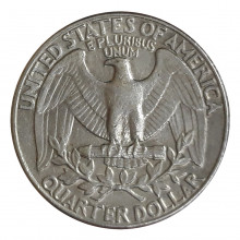 Quarter Dollar 1981 D MBC Washington Quarter EUA América