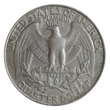Quarter Dollar 1989 P MBC+ Washington Quarter EUA América
