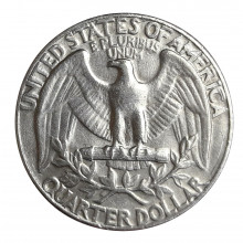Quarter Dollar 1972 D MBC+ Washington Quarter EUA América