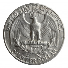 Quarter Dollar 1967 MBC+ Washington Quarter EUA América
