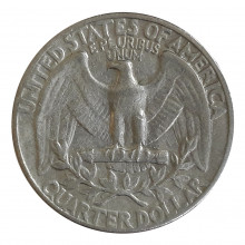 Quarter Dollar 1965 MBC+ Washington Quarter EUA  América