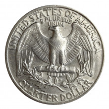 Quarter Dollar 1977 MBC+ Washington Quarter EUA América