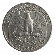 Quarter Dollar 1980 P MBC Washington Quarter EUA América